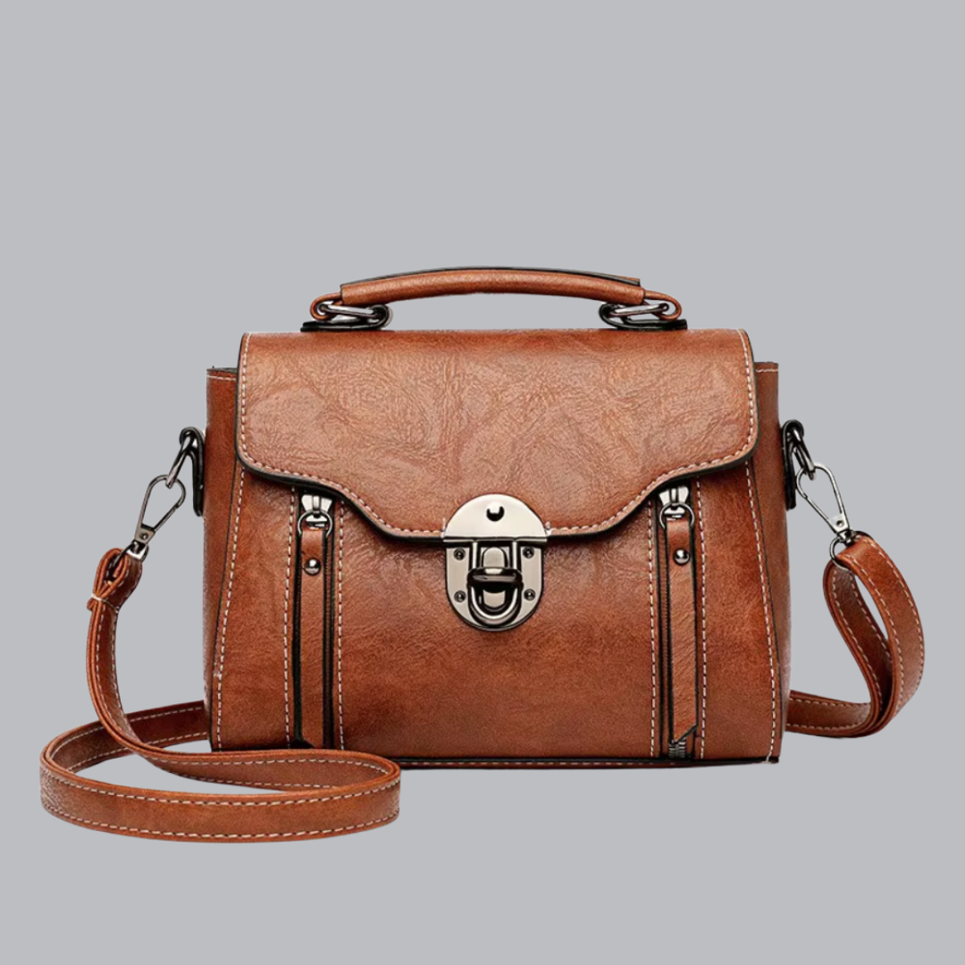 Brunhilde™ | Vintage-Schultertasche mit Premium-Design