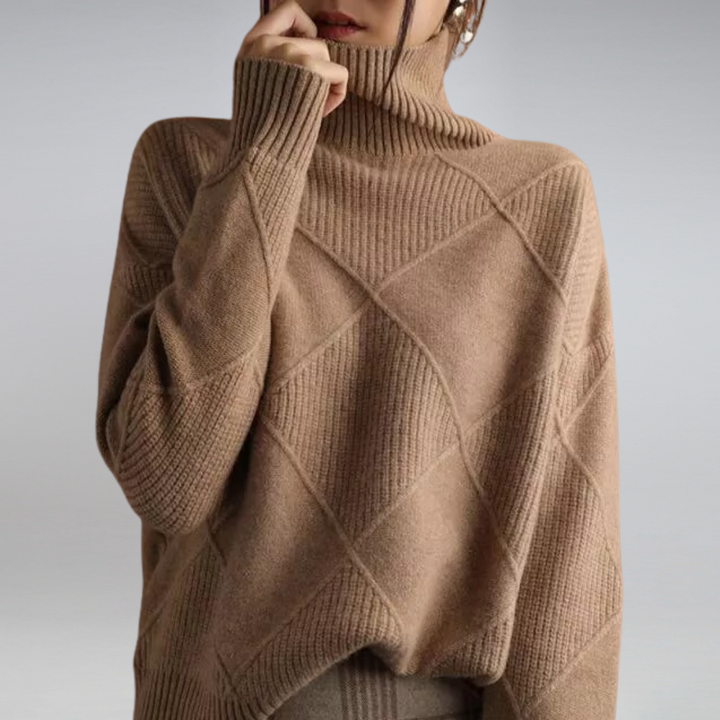 Mathilda™ | Eleganter Strickpullover für stilvolle Wärme