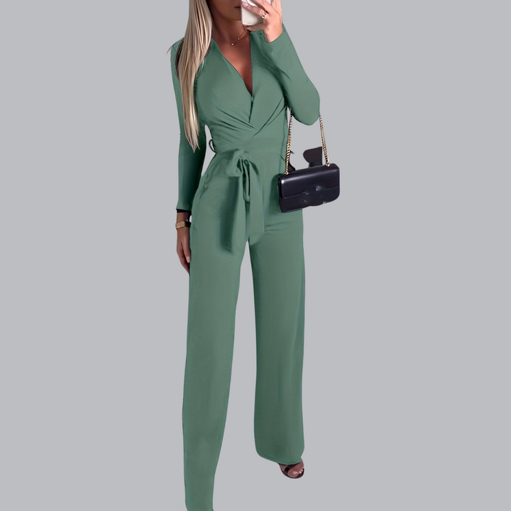 Johanna™ | Stilvoller Jumpsuit mit langen Ärmeln