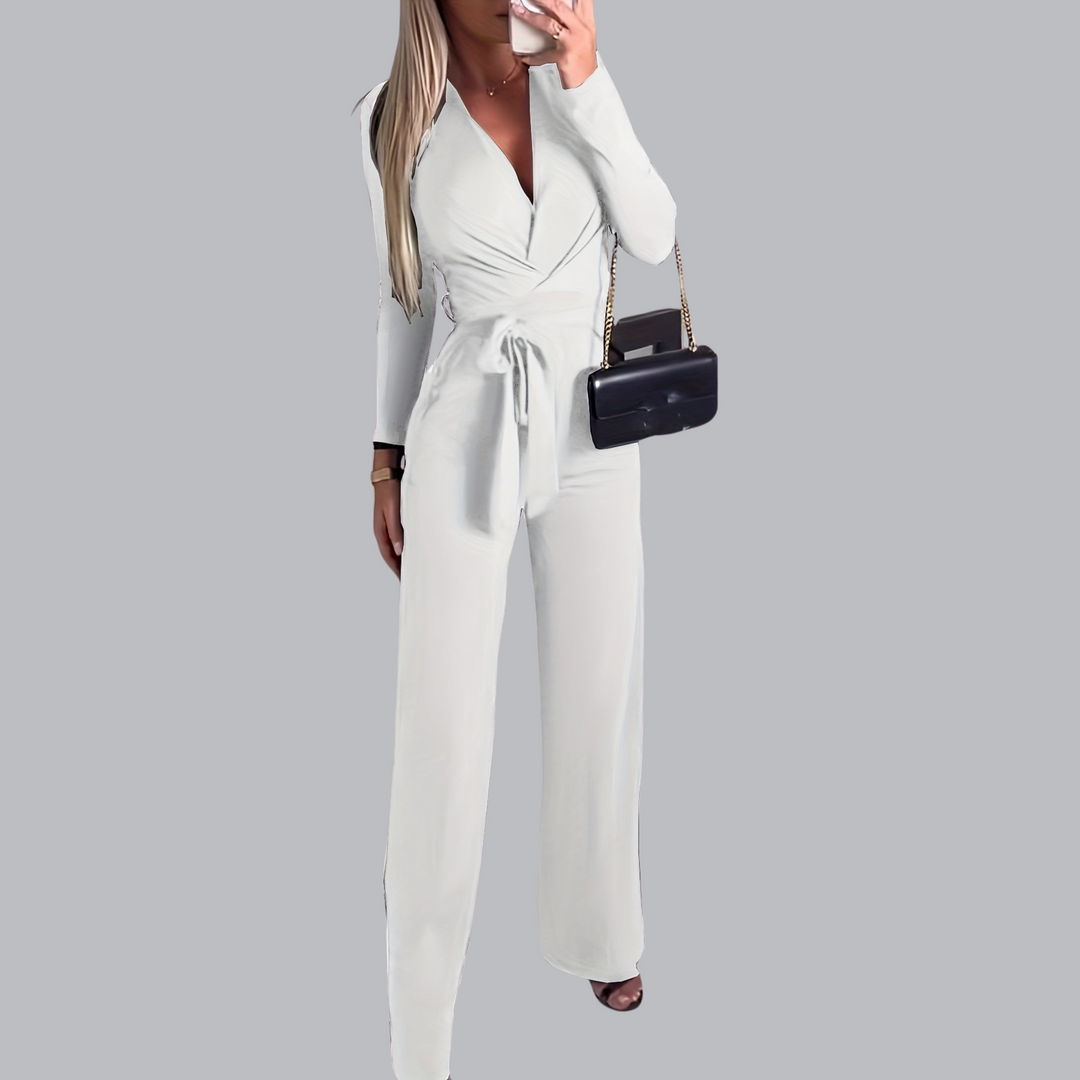 Johanna™ | Stilvoller Jumpsuit mit langen Ärmeln