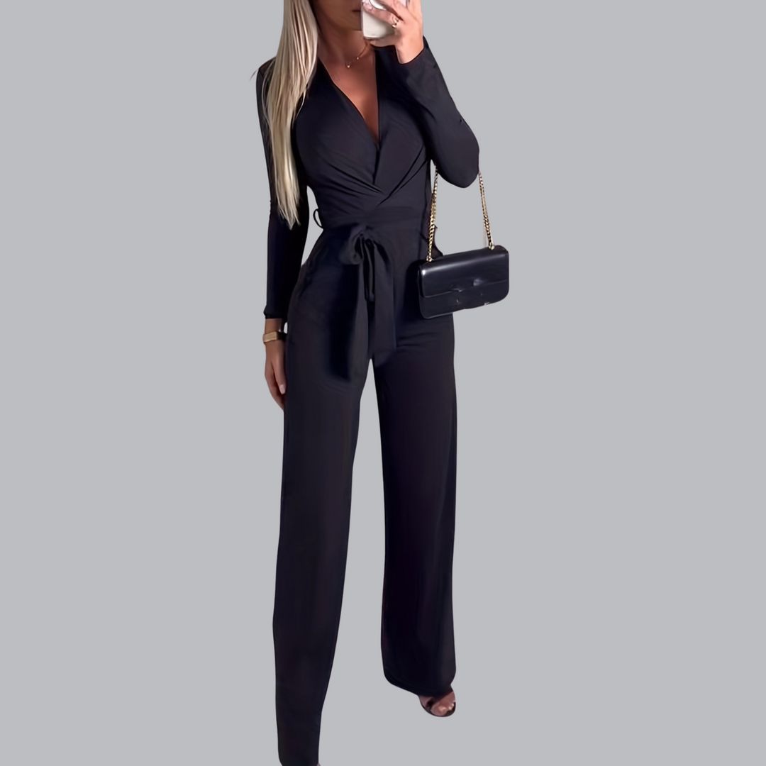 Johanna™ | Stilvoller Jumpsuit mit langen Ärmeln