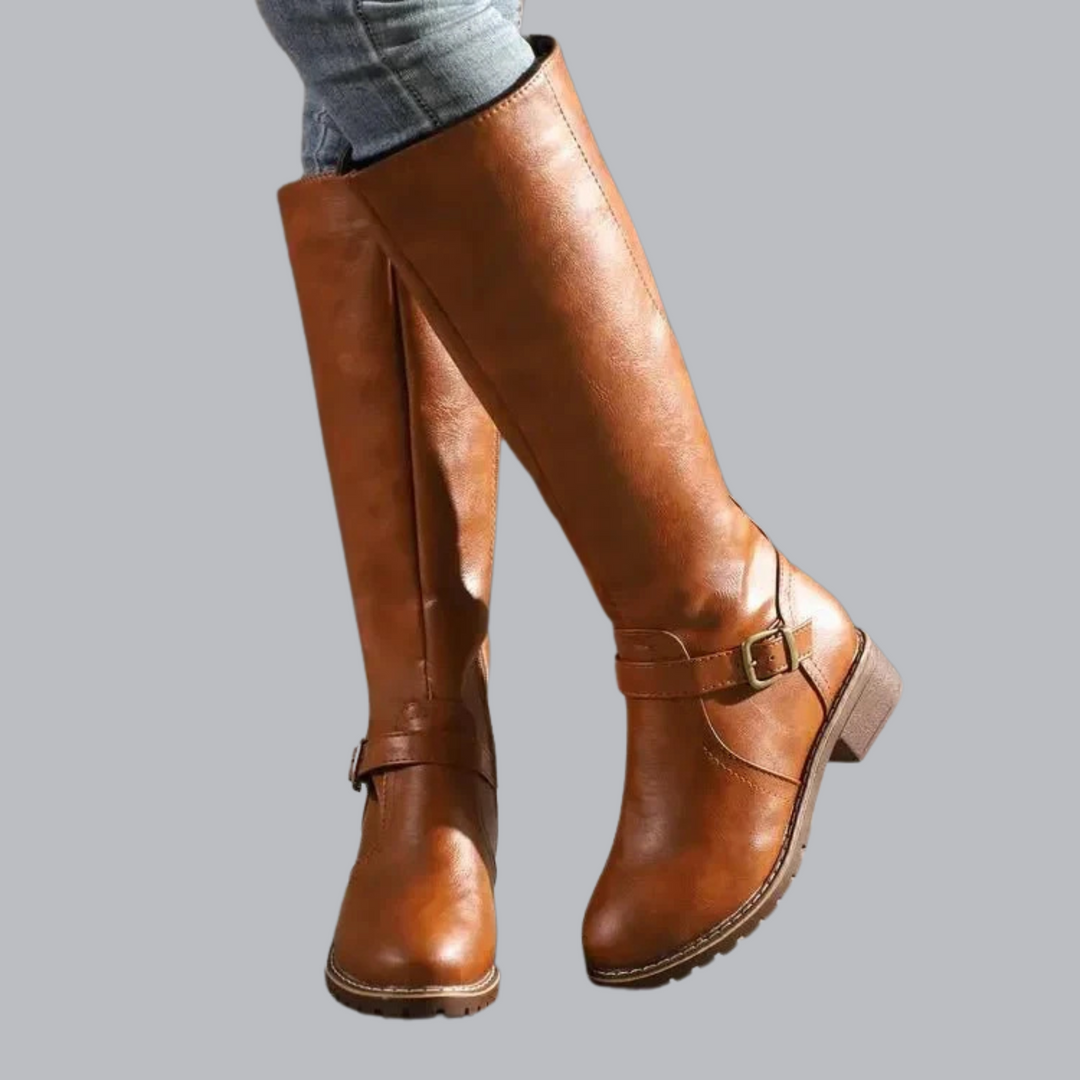 Emmi™ | Elegante Damenstiefel aus hochwertigem Leder