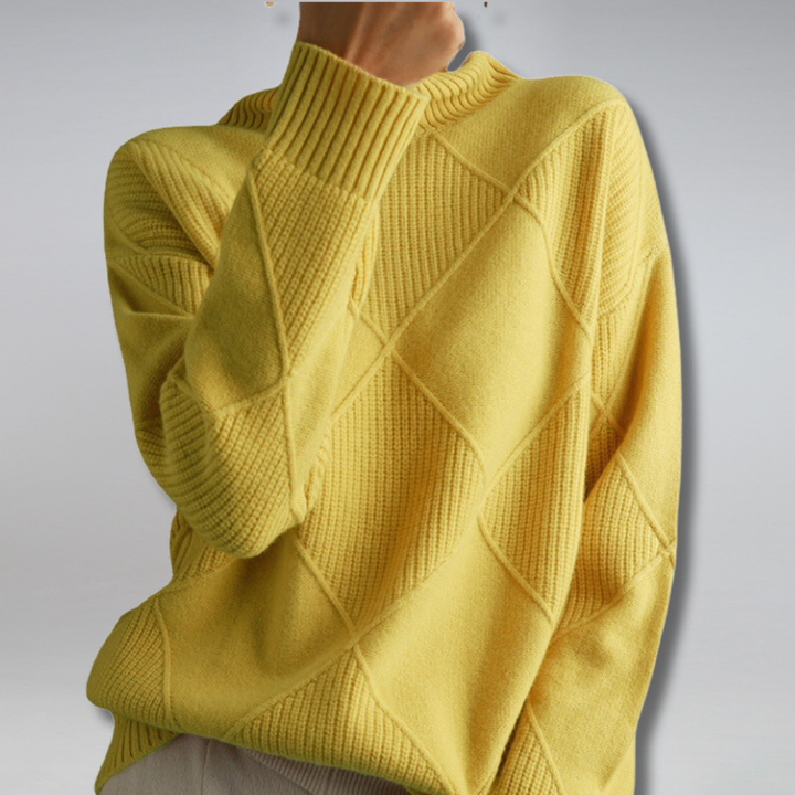 Mathilda™ | Eleganter Strickpullover für stilvolle Wärme