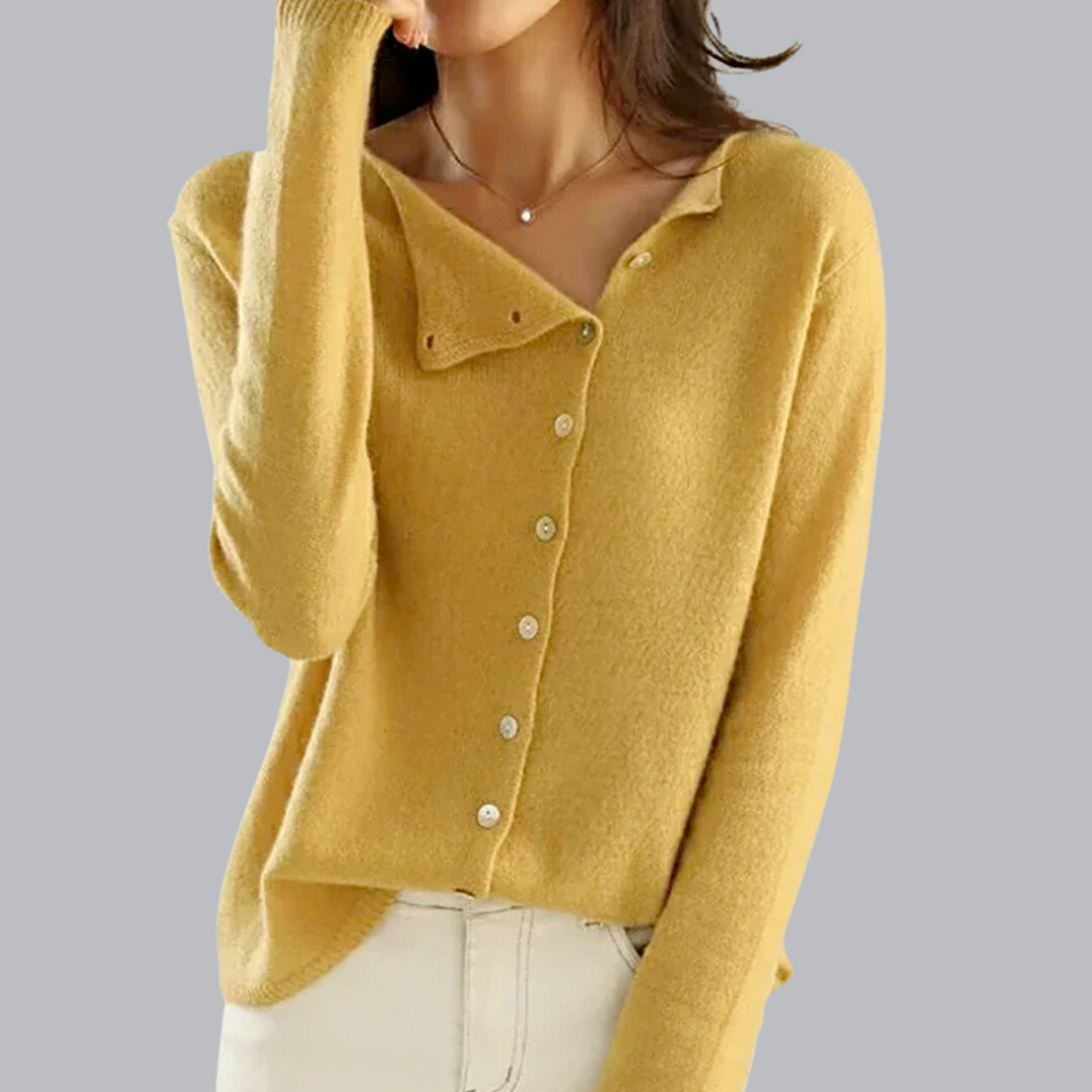 Amelia™ | Eleganter Cashmere Cardigan