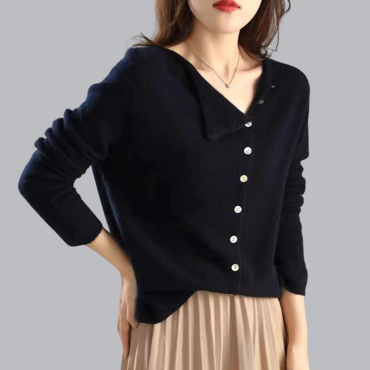 Amelia™ | Eleganter Cashmere Cardigan