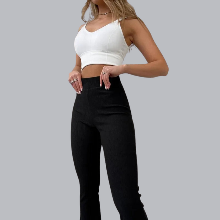 Marlies™ | Bequeme Flared-Hose für einen eleganten Look