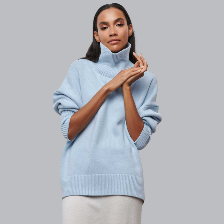 Theresa™ | Oversized Rollkragenpullover für maximalen Komfort