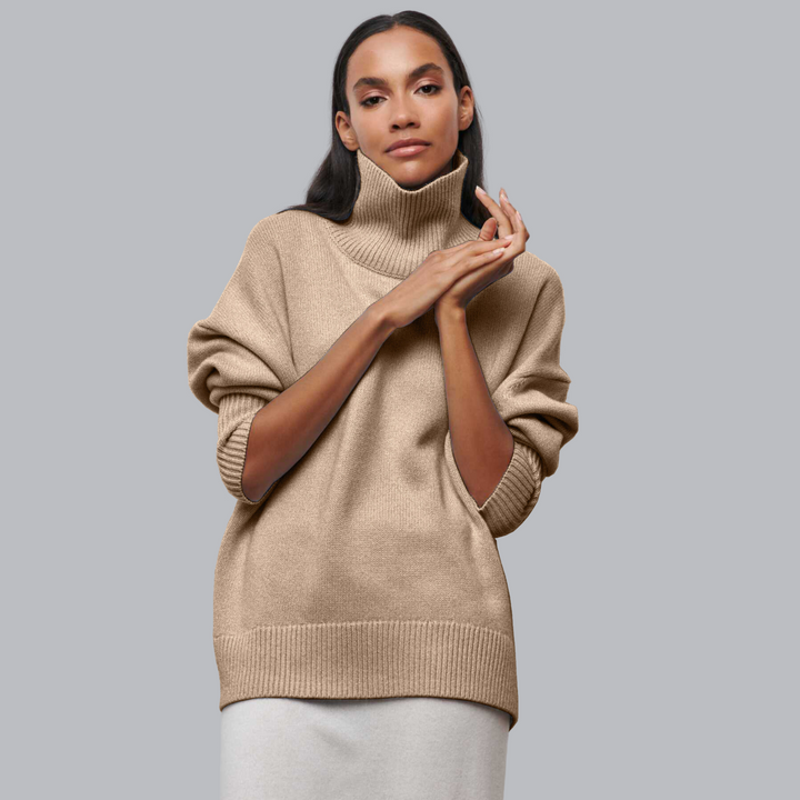 Theresa™ | Oversized Rollkragenpullover für maximalen Komfort