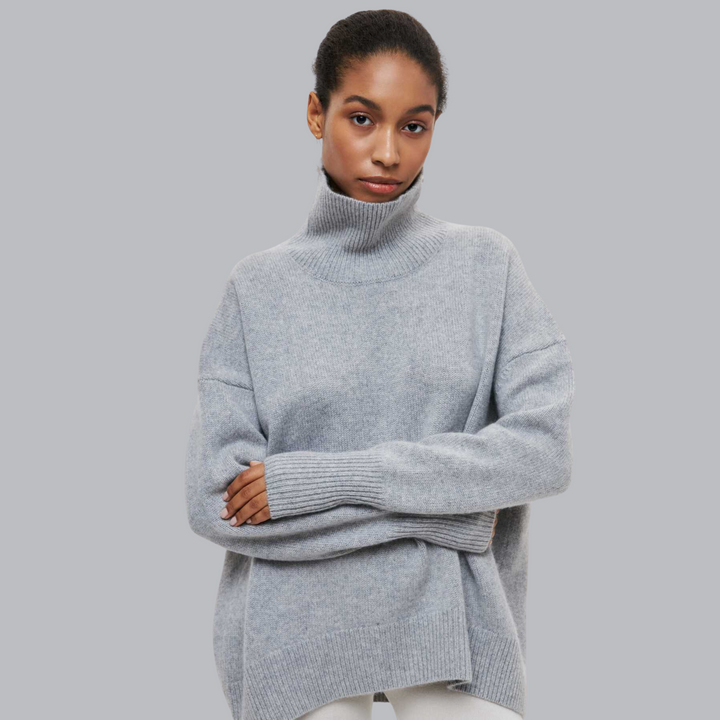 Theresa™ | Oversized Rollkragenpullover für maximalen Komfort