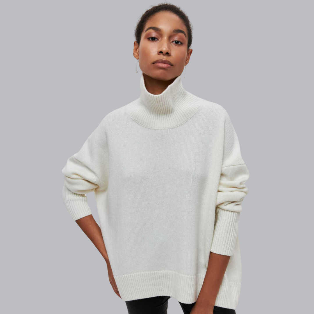 Theresa™ | Oversized Rollkragenpullover für maximalen Komfort