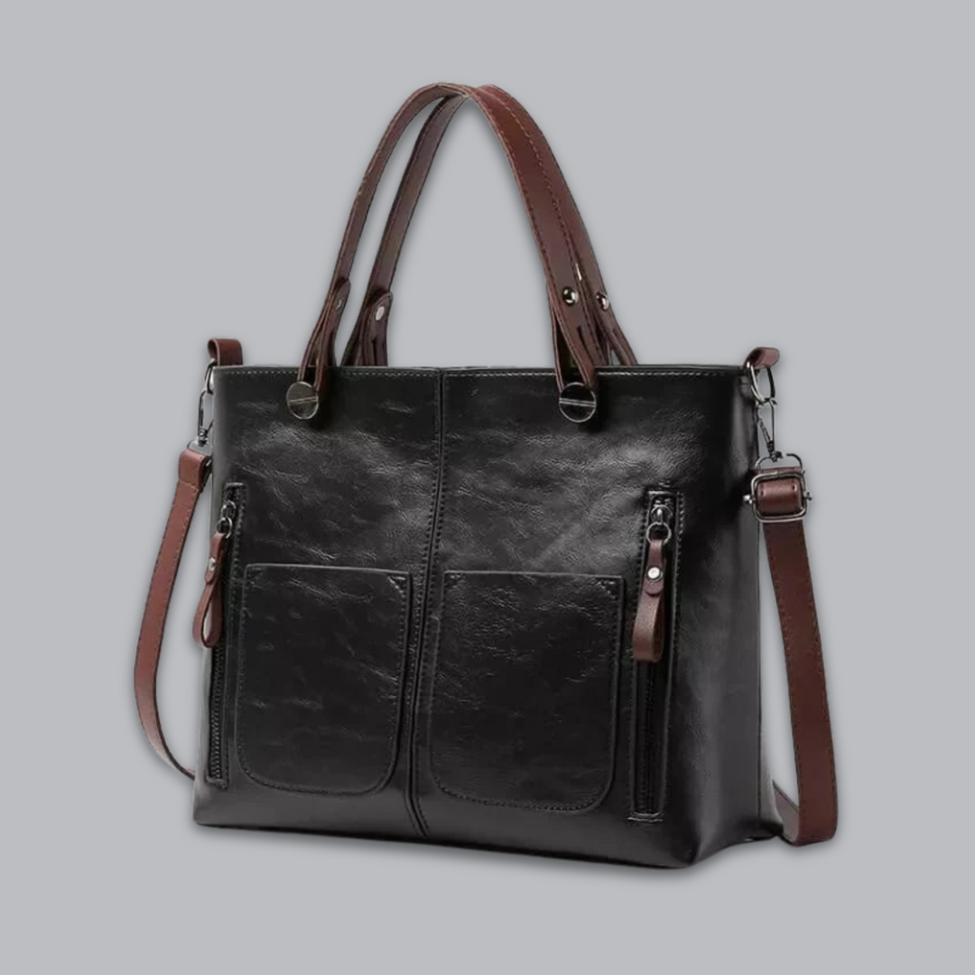 Judith™ | Elegante Lederschultertasche für jeden Anlass