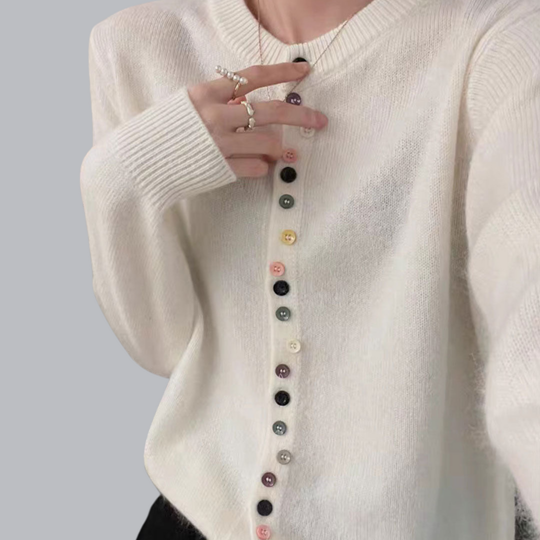 Edith™ | Strick-Cardigan aus Premium-Material