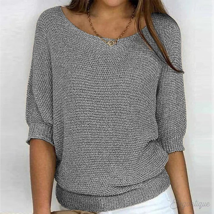 Karin™ | Eleganter Strickpullover