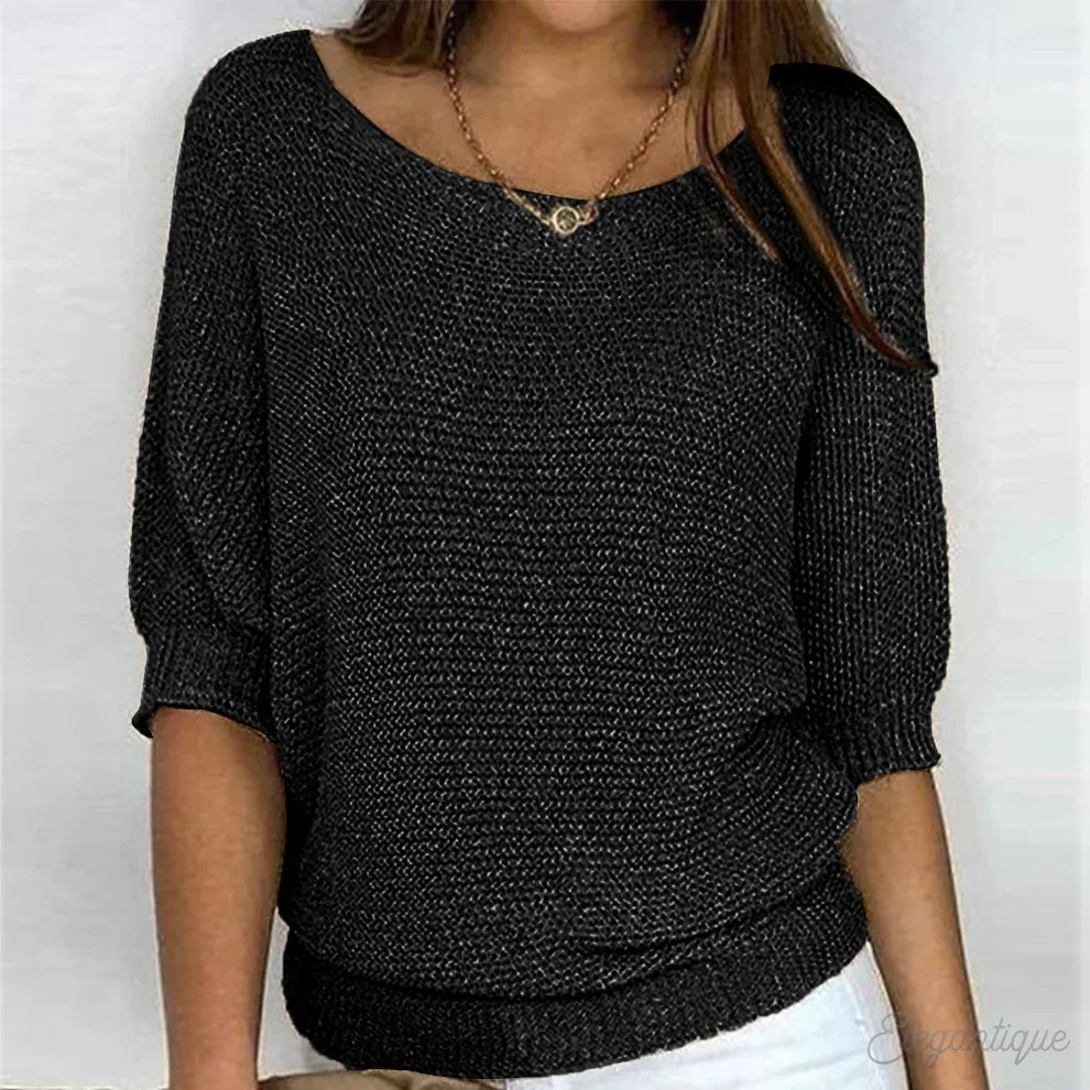 Karin™ | Eleganter Strickpullover