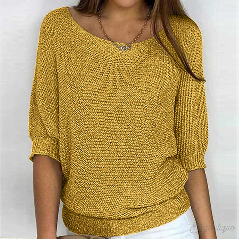 Karin™ | Eleganter Strickpullover